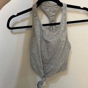 aerie striped tank top bra